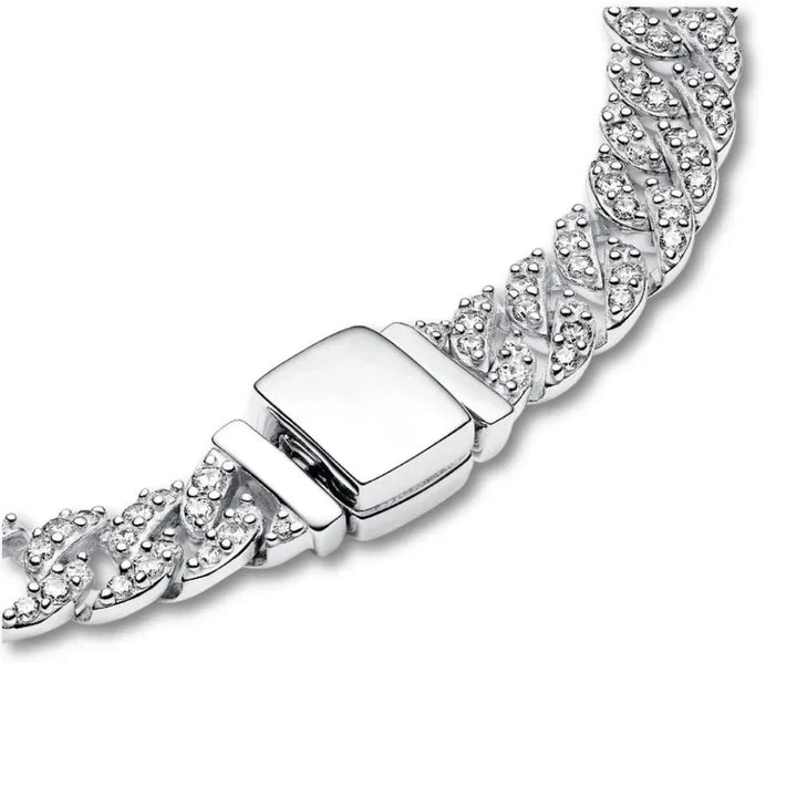 Adele | Moissanite Cuban Bracelet