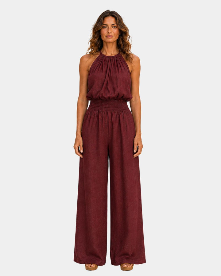 Ghisleine | Elegant Jumpsuit with Halter