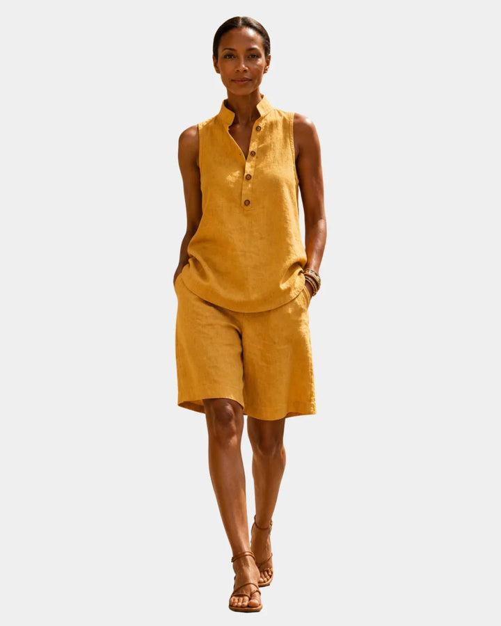 Mélior | Summer Sleeveless Set with Shorts