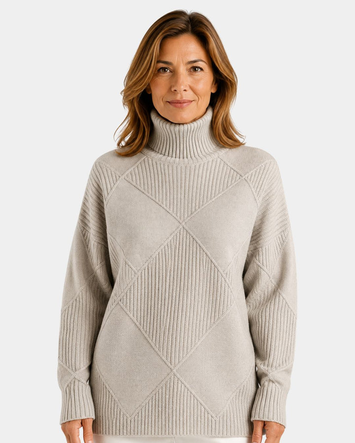 Lauren | High Neck Pullover