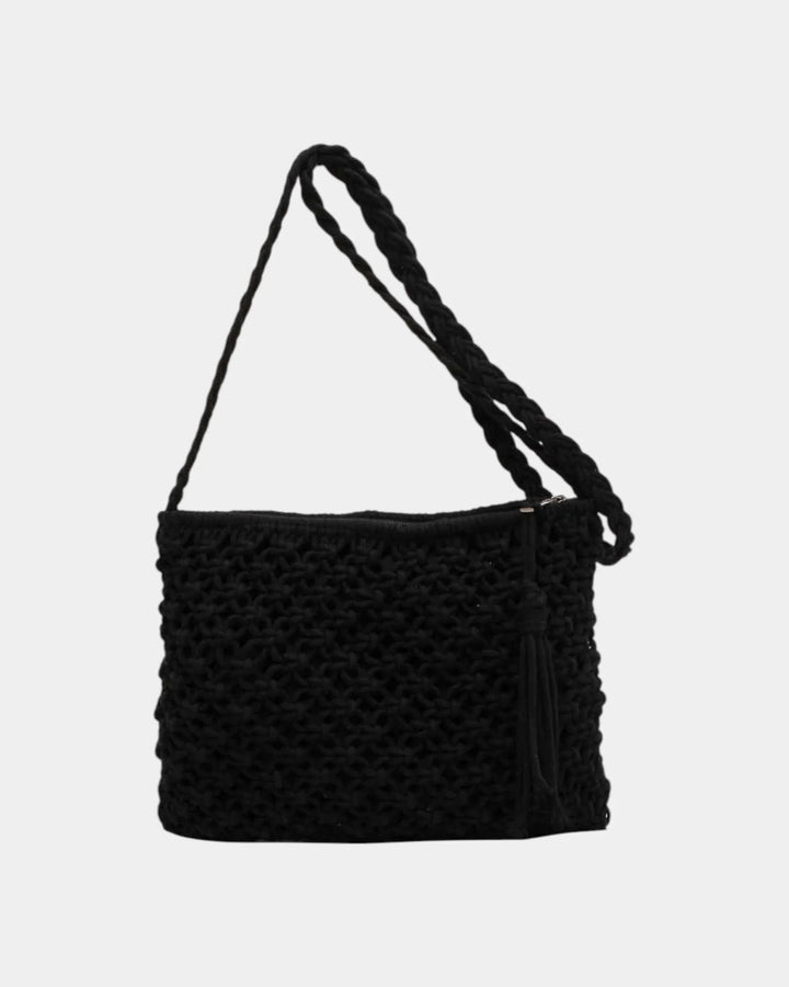 Patricia | Woven Effect Shoulder Bag