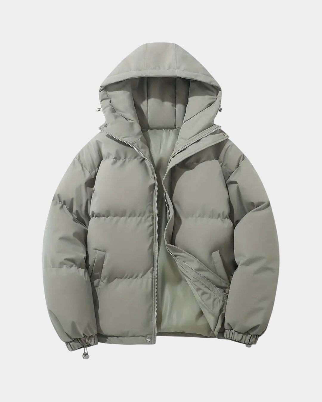 Louviane | Quilted Winter Coat with Hood