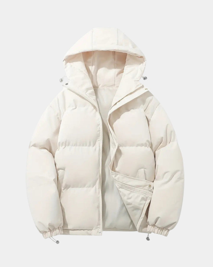 Louviane | Quilted Winter Coat with Hood