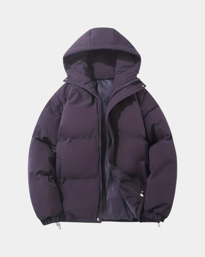 Louviane | Quilted Winter Coat with Hood