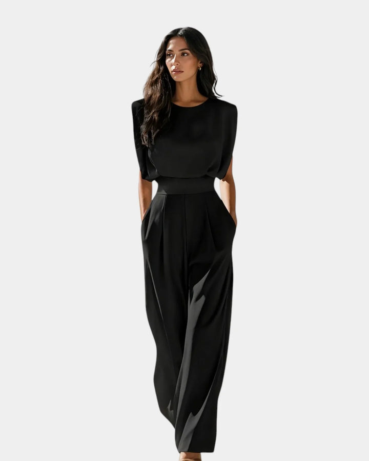 Aymeline | Elegant Belted Jumpsuit