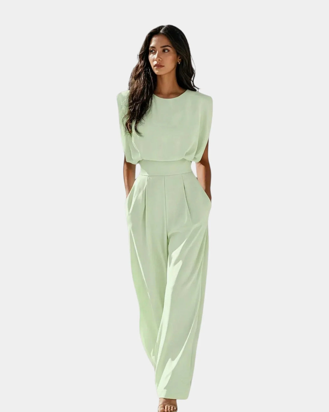 Aymeline | Elegant Belted Jumpsuit