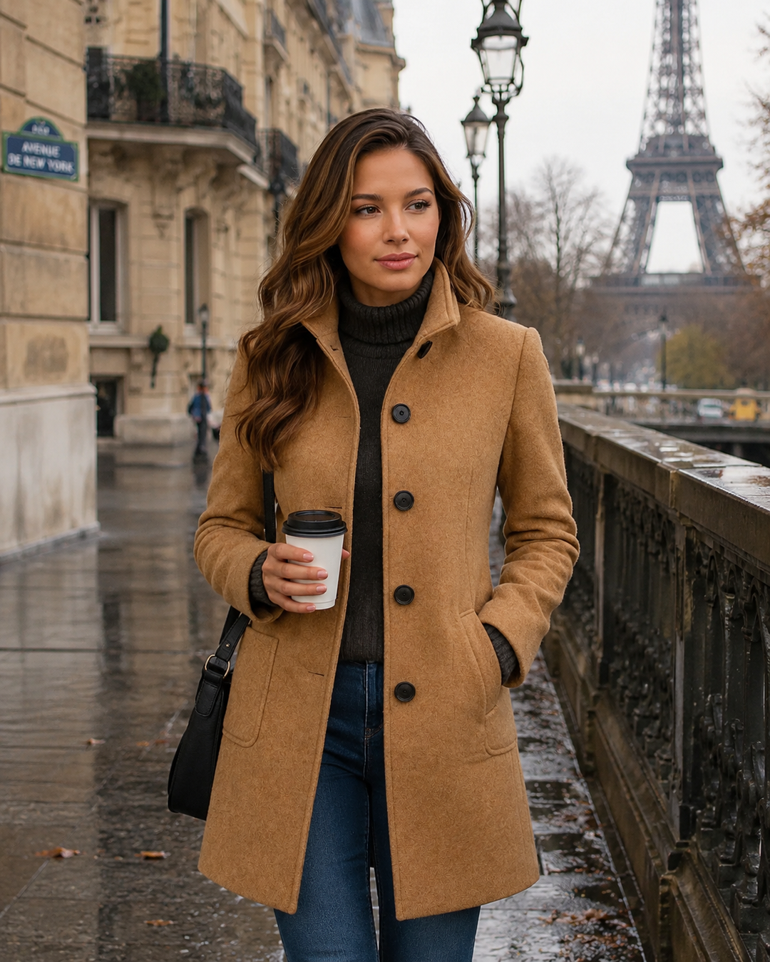 Anna | Elegant women's coat with a perfect design