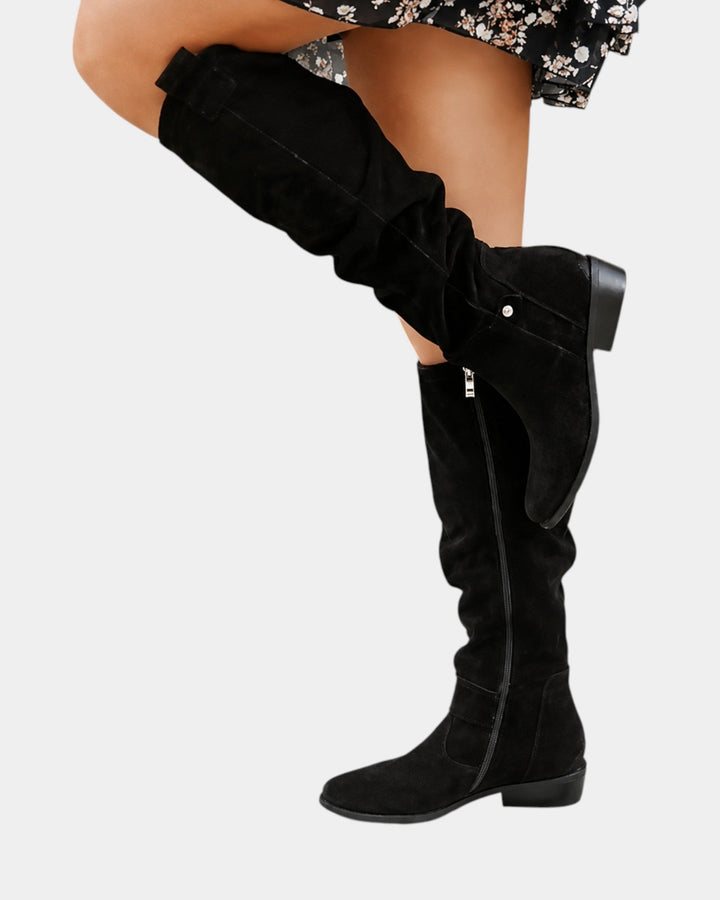 Alissane | Women's Knee-High Suede Boots