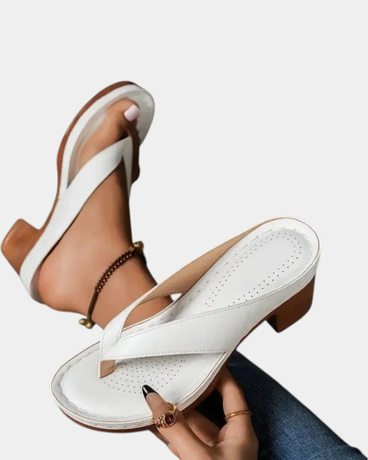 Aliénor | Comfortable Thick-Heeled Sandals