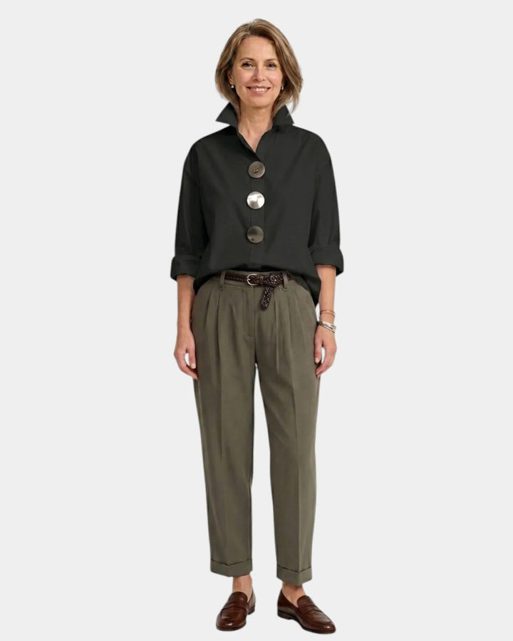 Pearl | High Neck Shirt