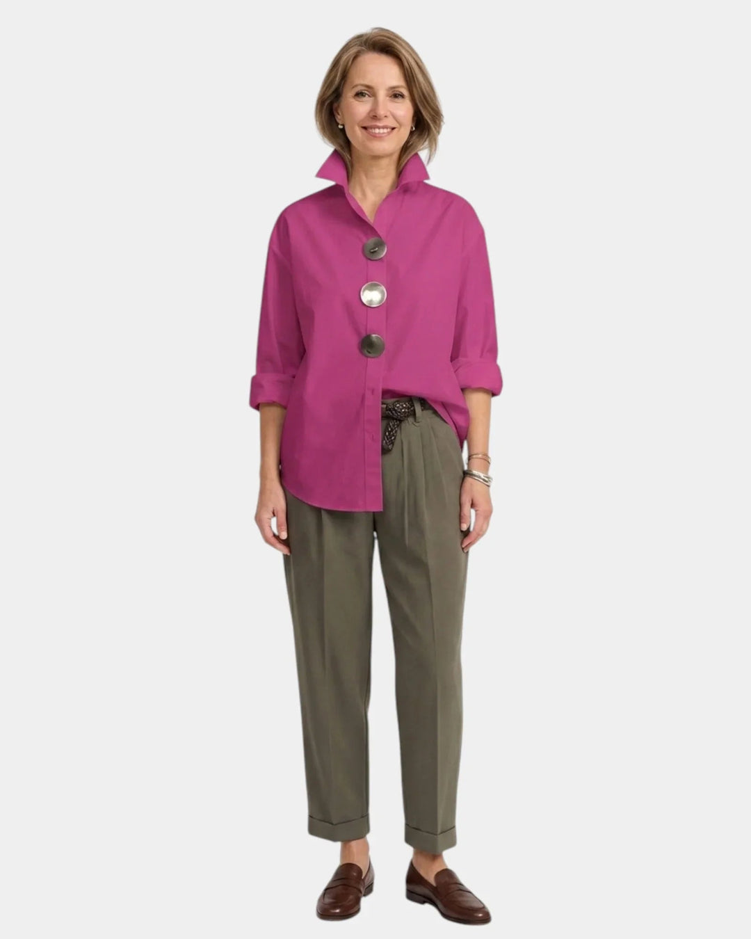Pearl | High Neck Shirt