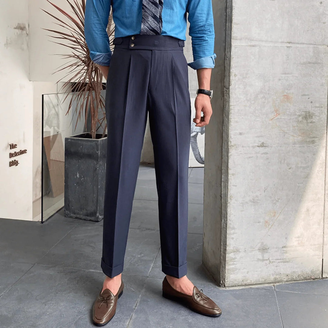 Edward | Elegant High-Waisted Pants