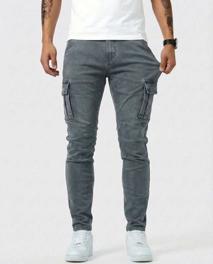 Jean | Elastic Cargo Pants